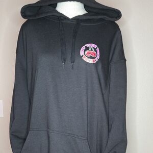 Vans Off The Wall Black Hoodie Sweatshirt